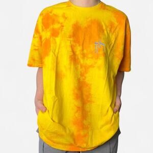 Guy harvey yellow orange tie